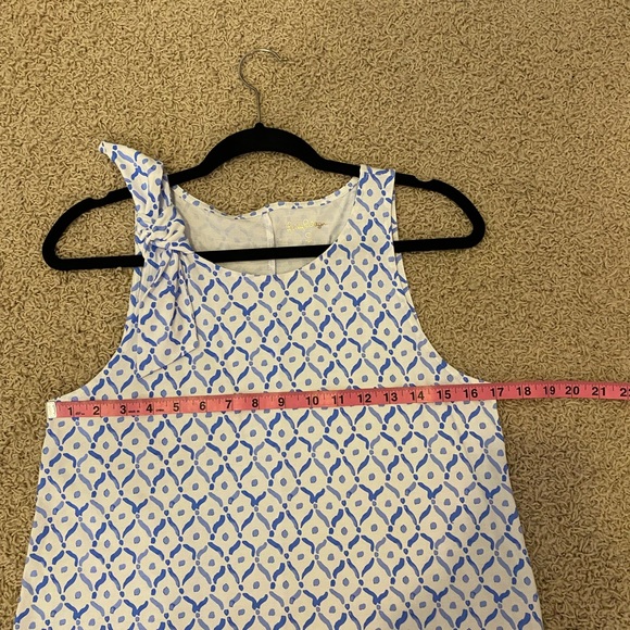 Lilly Pulitzer EUC A-Line Engineered Dress S 💙 - Picture 10 of 10